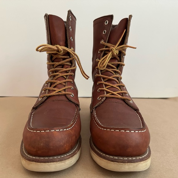 Red Wings Irish Setter 877 8-INCH CLASSIC MOC Oro Legacy Leather - Picture 3 of 7